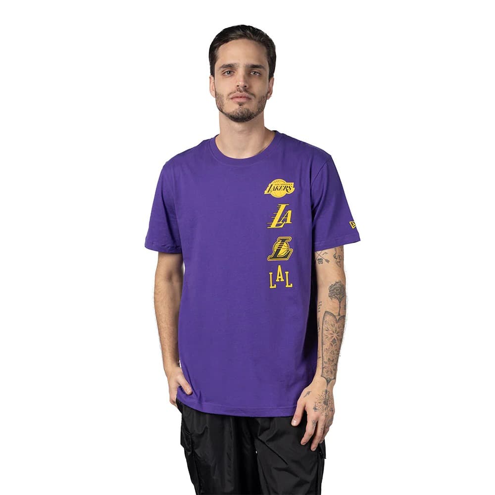 Футболка New Era Los Angeles Lakers 2024 City Edition NBA T-Shirt