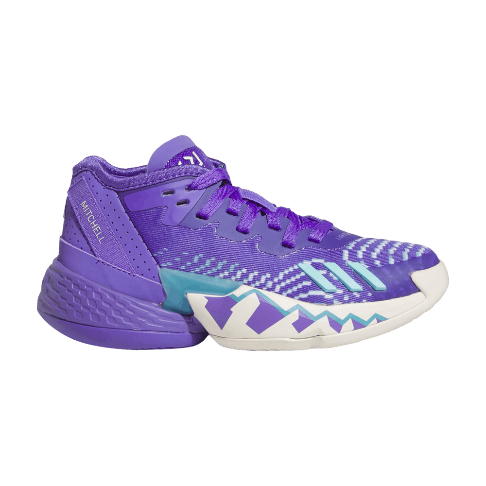 Кроссовки adidas D.O.N. Issue #4 Little Kid 'Throwback Utah Jazz'