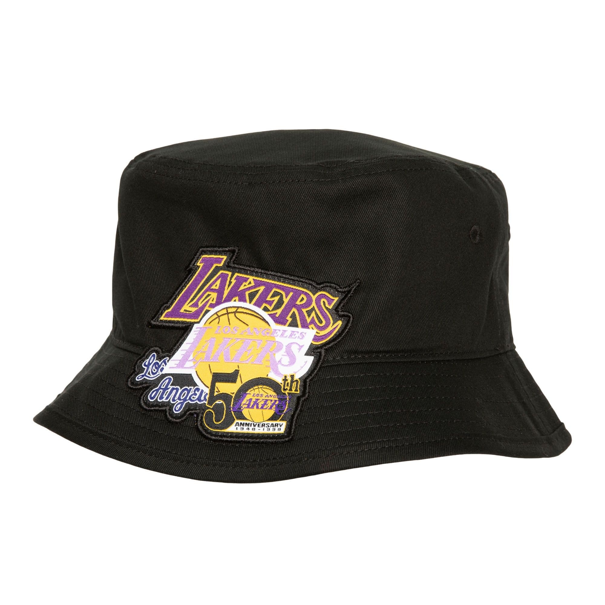 Панама Mitchell & Ness Logolap HWC Los Angeles Lakers Bucket Hat