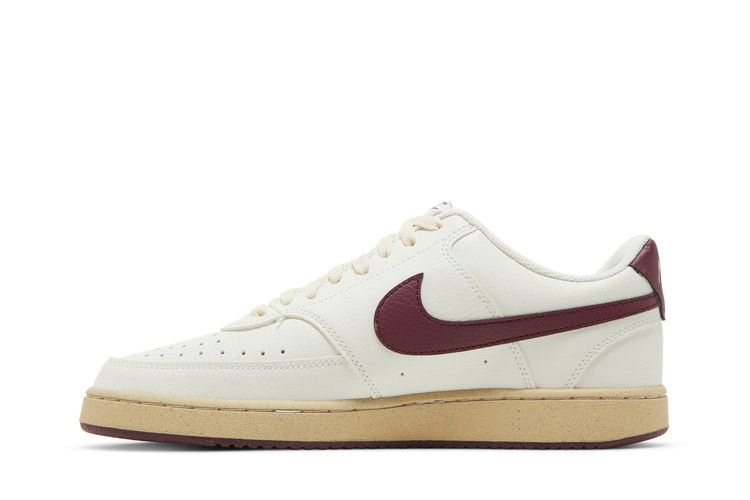 Кроссовки Nike Court Vision Low Next Nature 'Sail Dark Beetroot'
