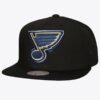 Mitchell-Ness-Black-St.-Louis-Blues-Big-Face-7.0-Vintage-Snapback-Hat-100x100