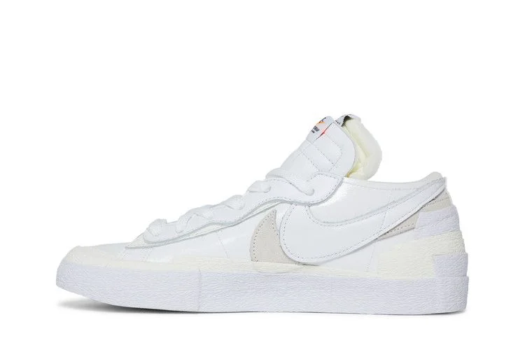 Кроссовки sacai x Nike Blazer Low 'White Patent'