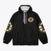 Mitchell-Ness-Black-Boston-Bruins-Team-2.0-Anorak-Quarter-Zip-Windbreaker-Jacket-100x100