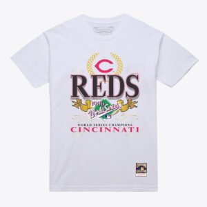 Mitchell-Ness-White-Cincinnati-Reds-Pennant-Chase-T-Shirt-300x300