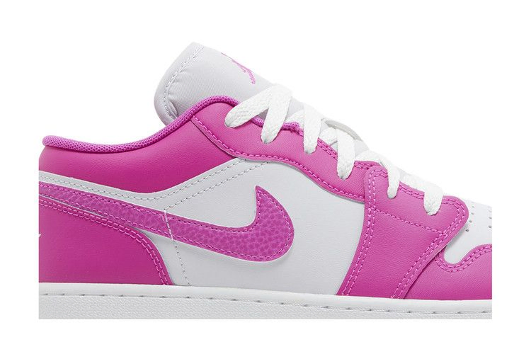 Кроссовки Air Jordan 1 Low GS 'Fire Pink'