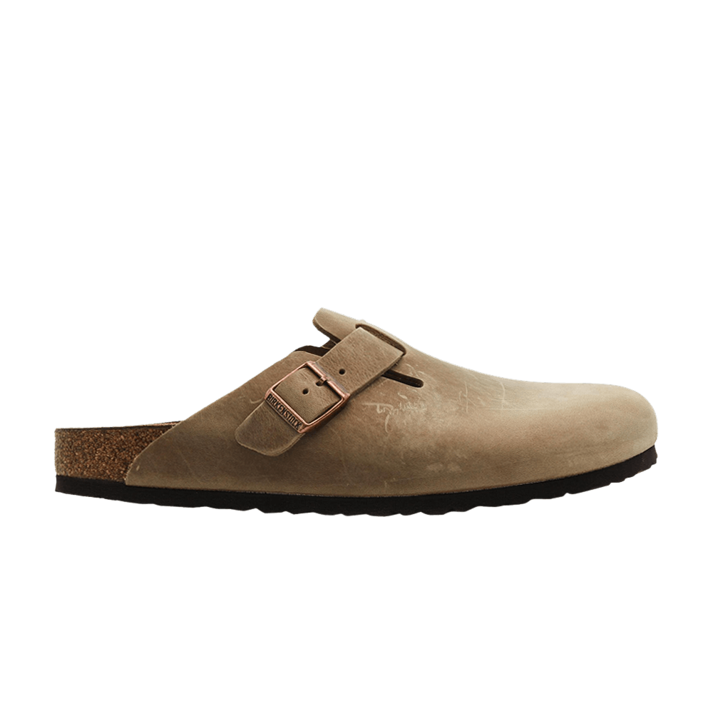Кроссовки Birkenstock Wmns Boston Oiled Leather 'Tobacco Brown'
