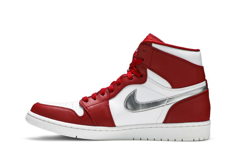 Кроссовки Air Jordan 1 Retro High 'Silver Medal'