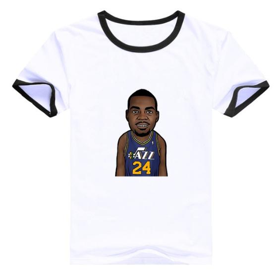 Футболка Paul Millsap 24 White T1