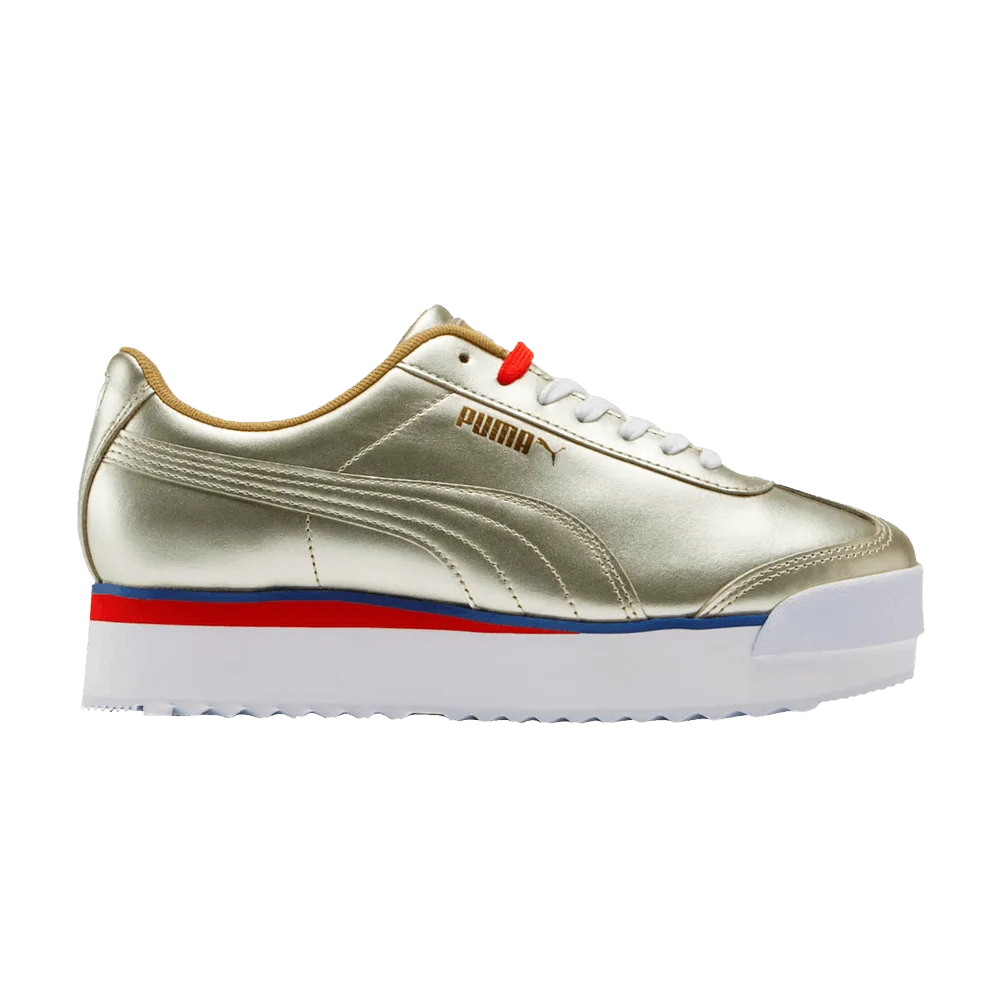 Кроссовки Puma Wmns Roma Amor 'Mix Metal - Team Gold'