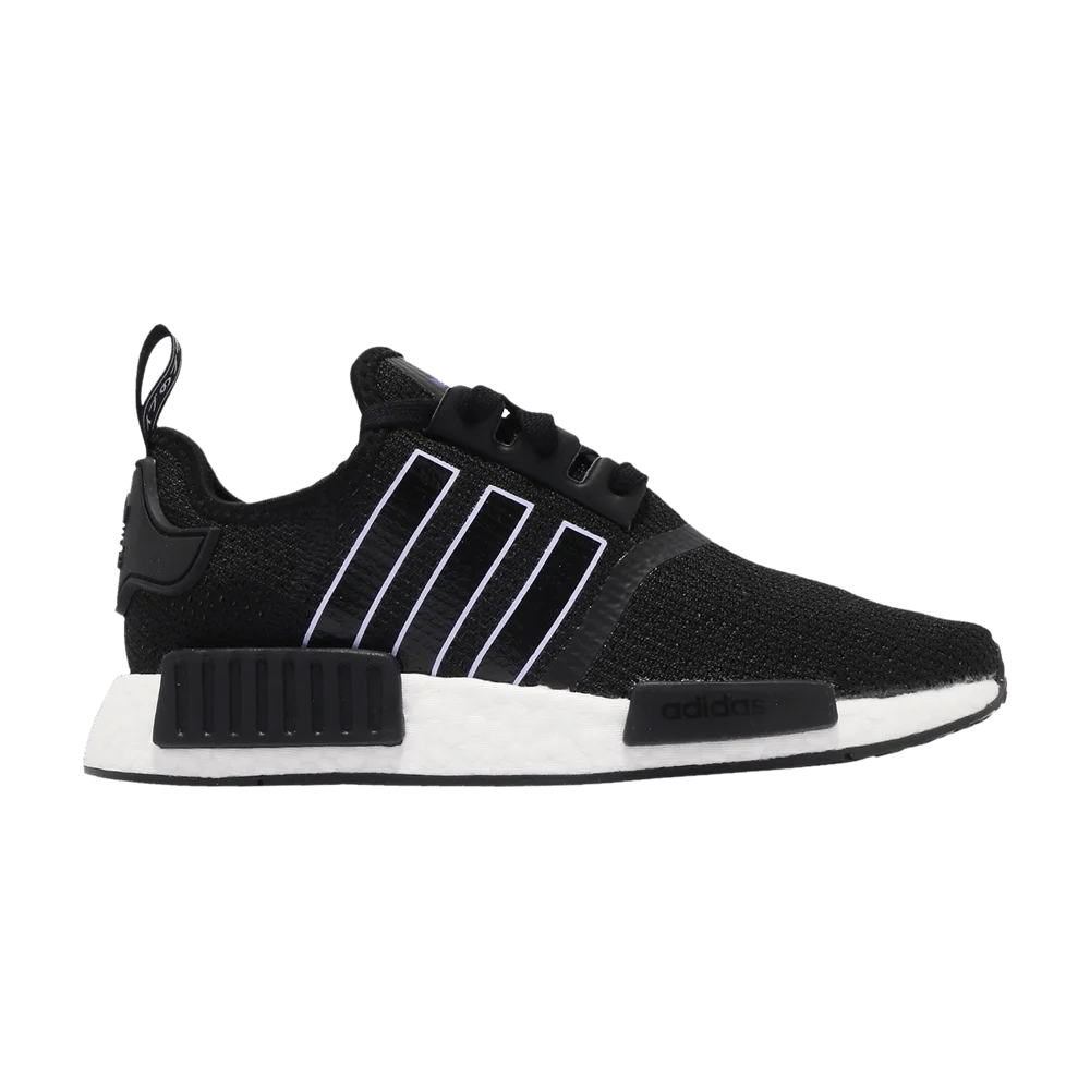 Кроссовки Adidas NMD_R1 'Black Dust Purple'