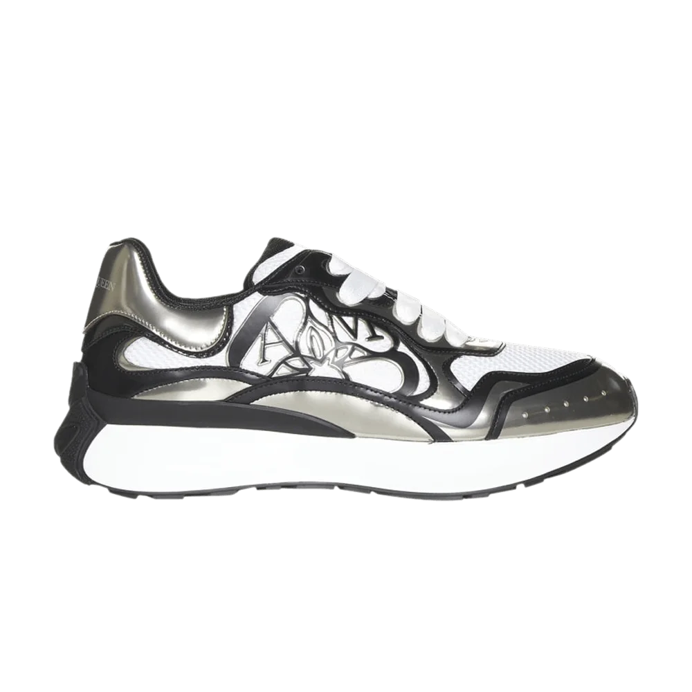 Krossovki-Alexander-McQueen-Sprint-Runner-White-Silver