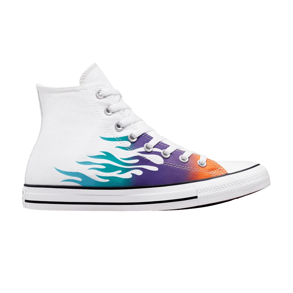 Кроссовки Converse Chuck Taylor All Star High 'Archive Print - Gradient Flame'