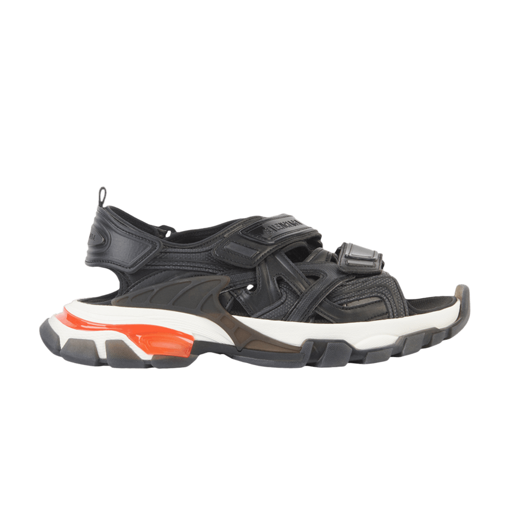 Сандалии Balenciaga Track Sandal 'Clearsole - Black Red'