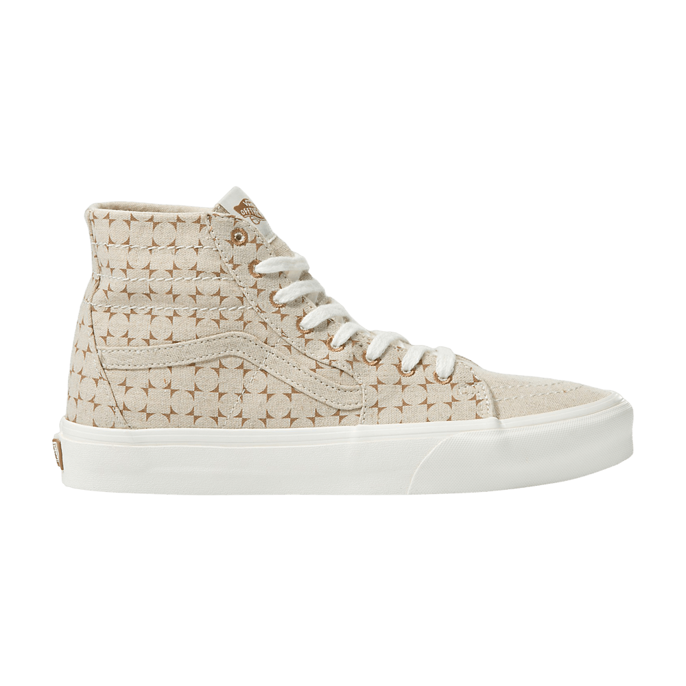 Кроссовки Vans Sk8-Hi Tapered 'Eco Theory - Checkerboard Brown'