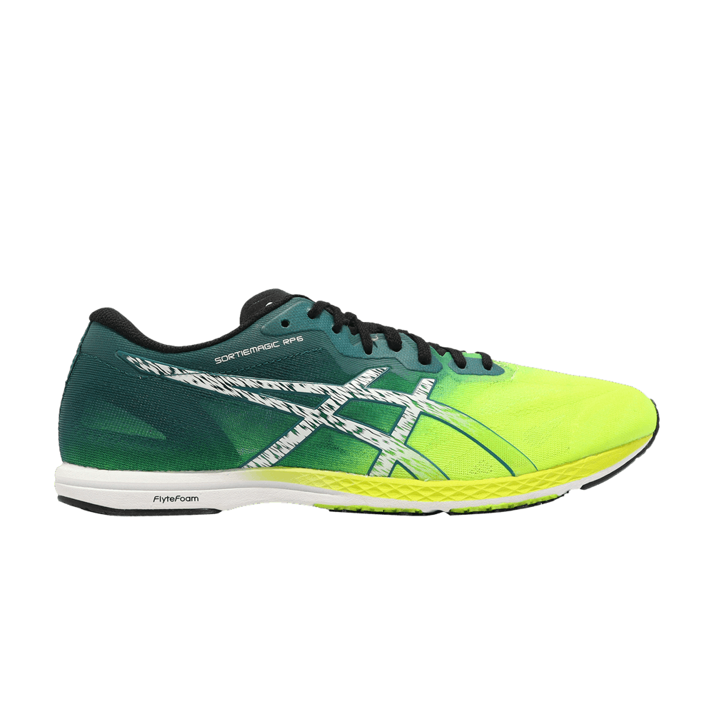 Кроссовки ASICS Sortiemagic RP 6 'Safety Yellow Velvet Pine'