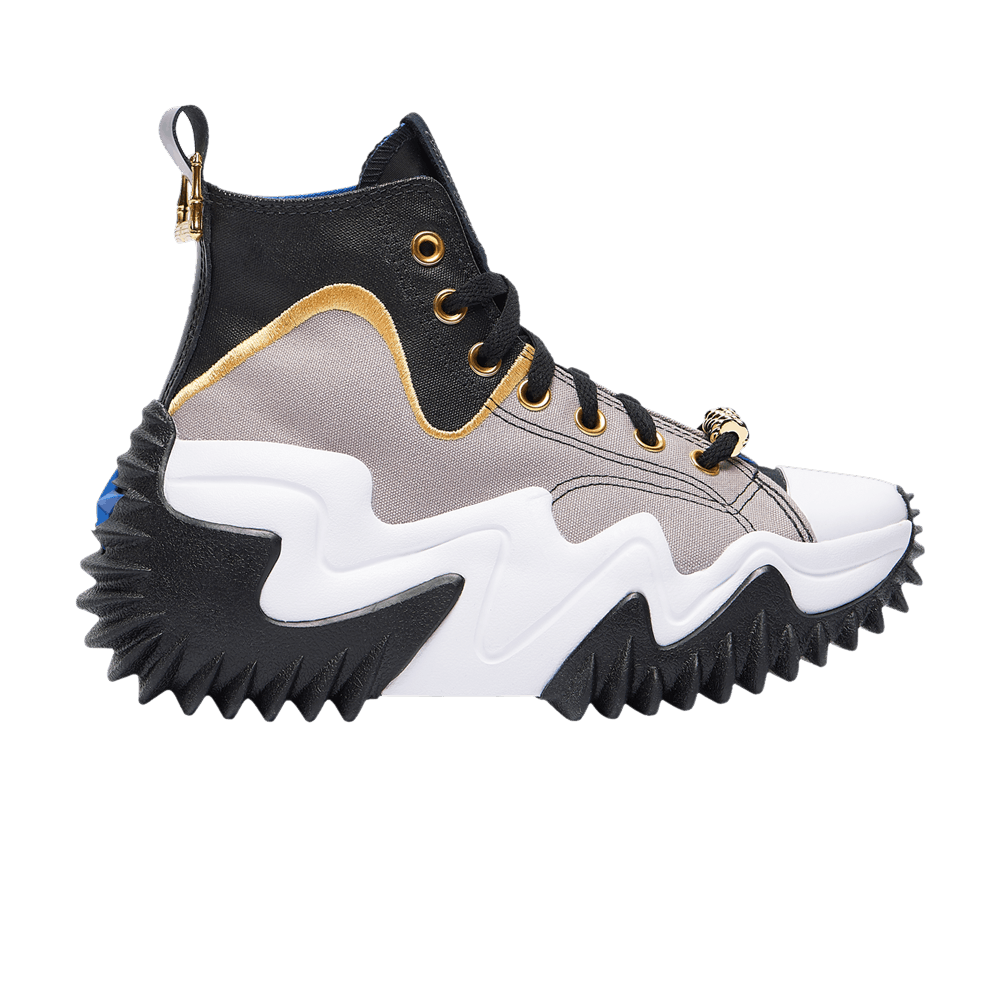 Converse Wmns Run Star Motion High 'Mercury Grey Gold'