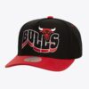 Mitchell-Ness-Black-Chicago-Bulls-Wavy-Pro-Crown-Snapback-Hat-100x100