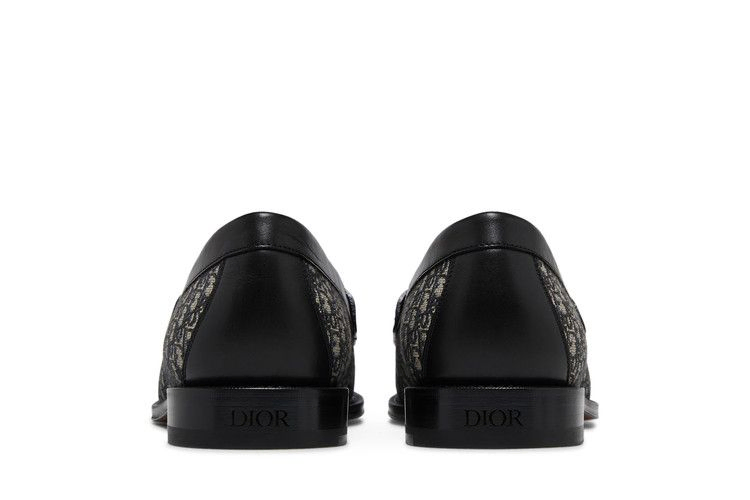 Кроссовки Dior Granville Loafer 'Dior Oblique - Black Beige'