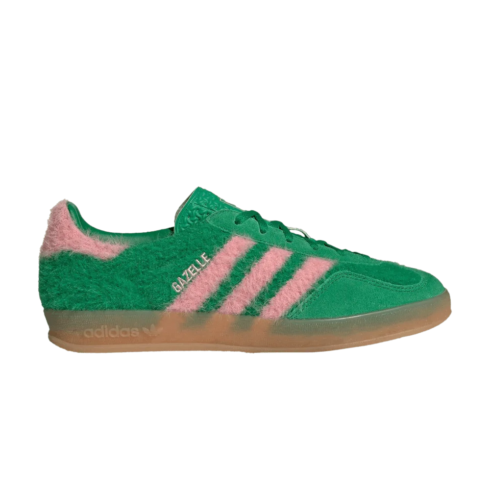 Кроссовки adidas Wmns Gazelle Bold 'Green Glow Pink'
