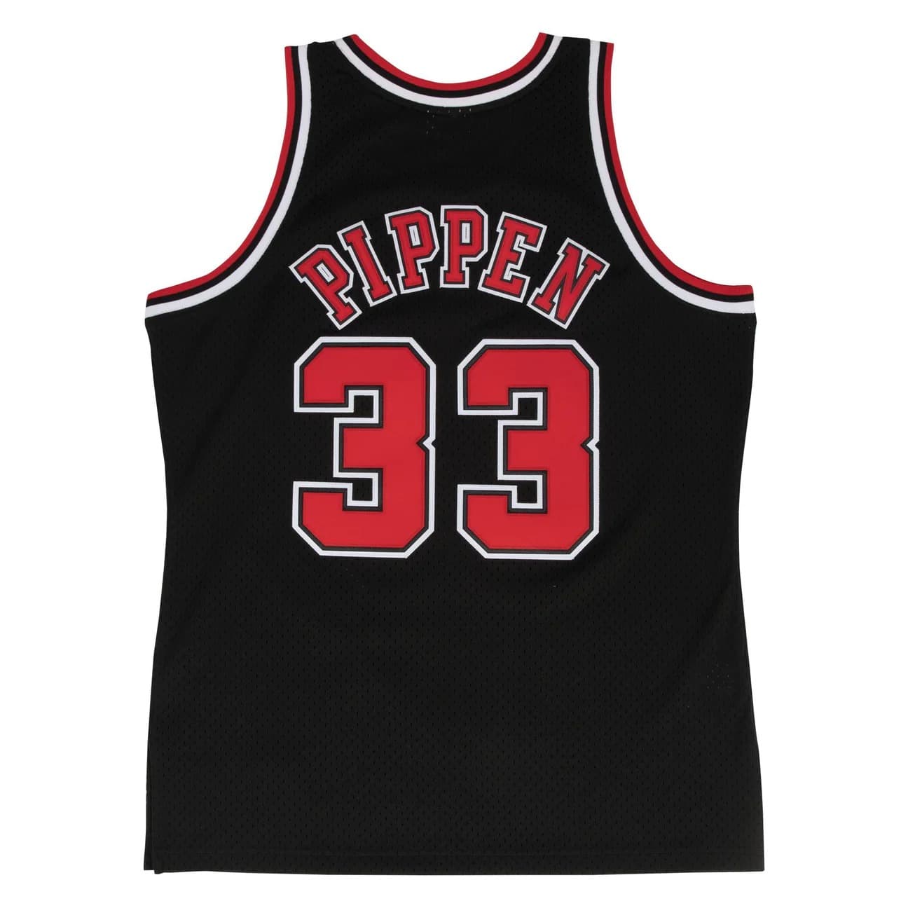 Баскетбольная джерси 1997-1998 Chicago Bulls Scottie Pippen #33 Swingman Hardwood Classic Black Jersey