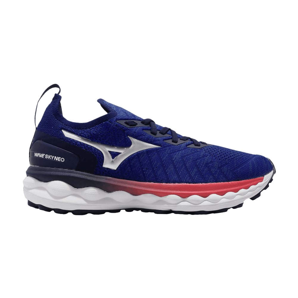 Кроссовки Mizuno Wave Sky Neo 'Blue Pink'