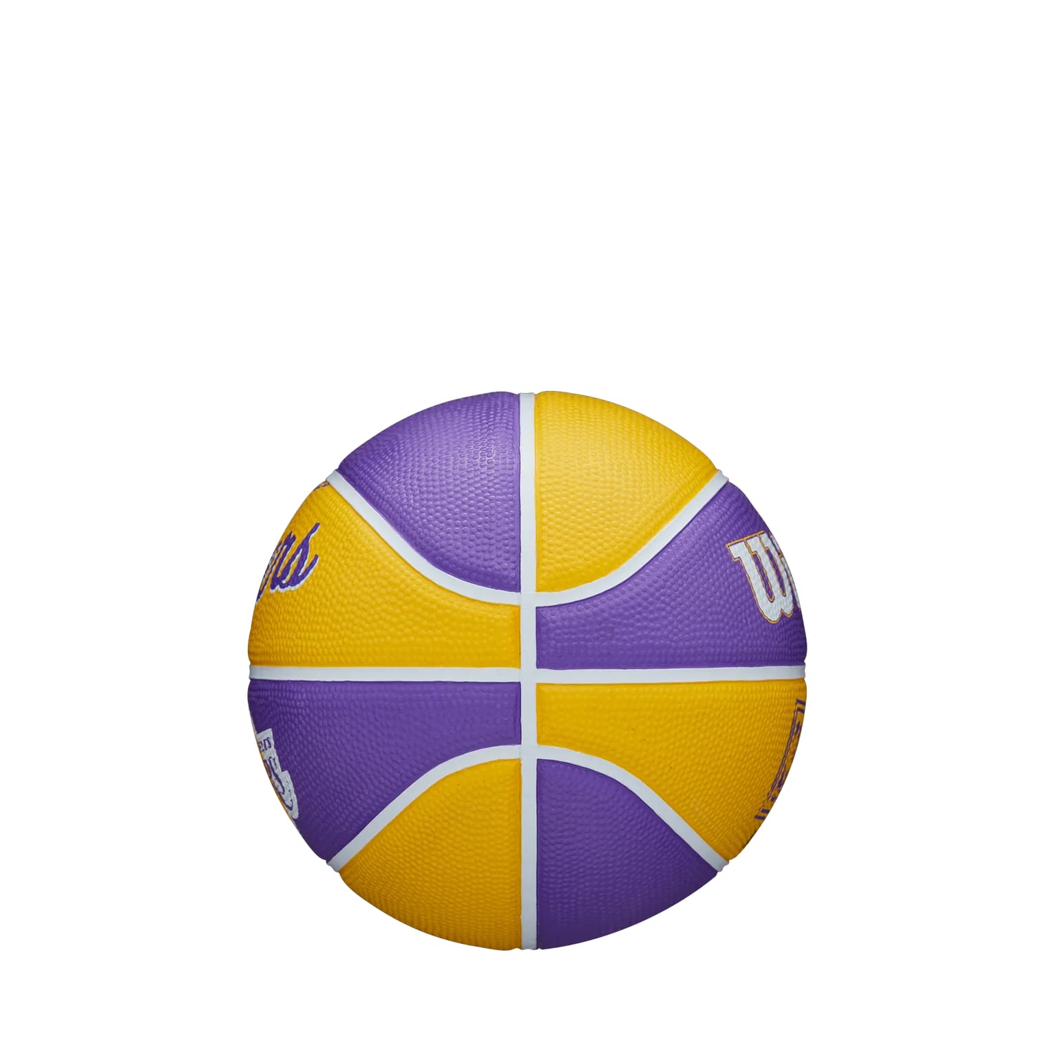 Wilson Los Angeles Lakers Team Logo Retro Mini NBA Basketball