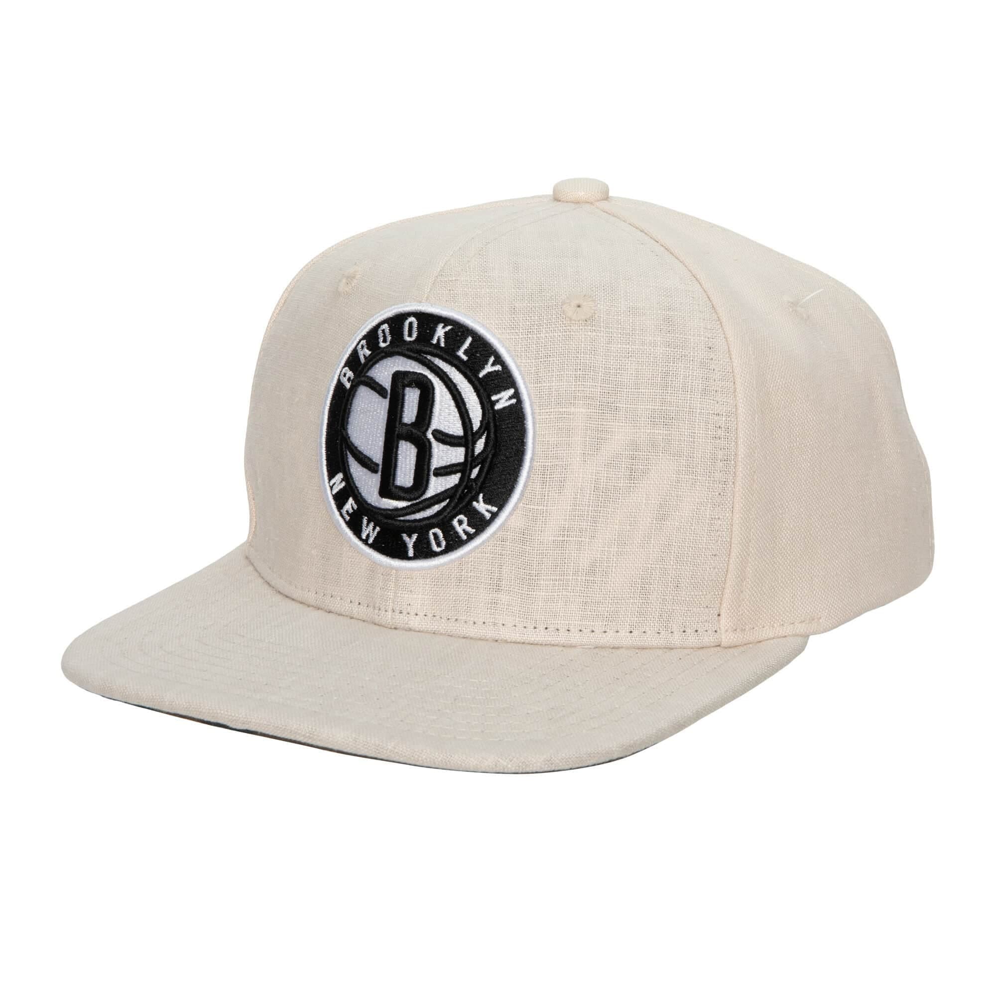 Бейсболка Mitchell & Ness Cut Away Snapback Brooklyn Nets Hat