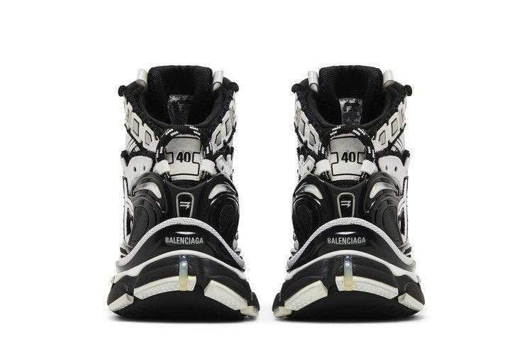 Кроссовки Balenciaga Runner High 'White Black'