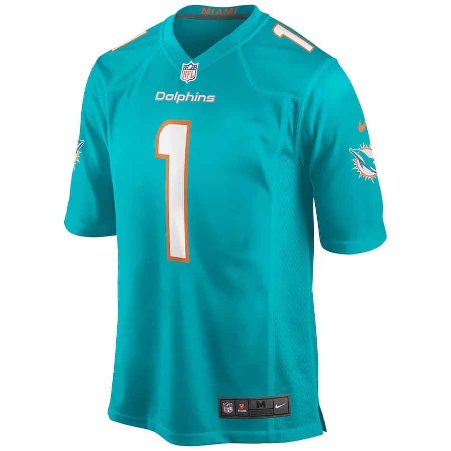 Футболка Nike Tua Tagovailoa Miami Dolphins Home NFL Game Jersey