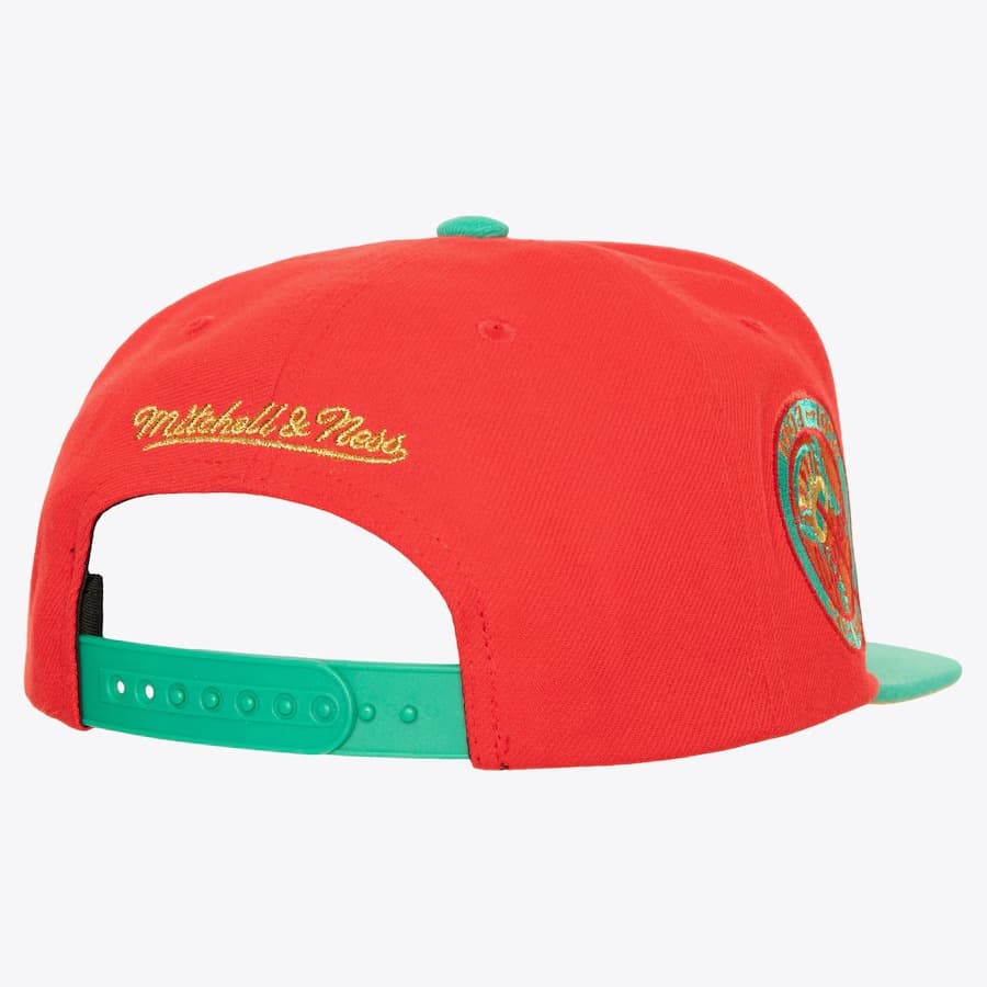 Mitchell-Ness-Red-New-York-Yankees-Cooperstown-Collection-Mistletoe-Snapback-Hat-1