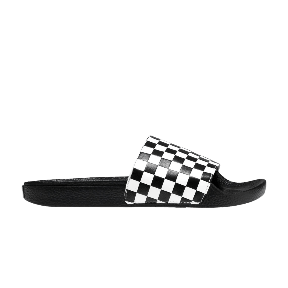 Vans Slide-On 'Checkerboard White Black'