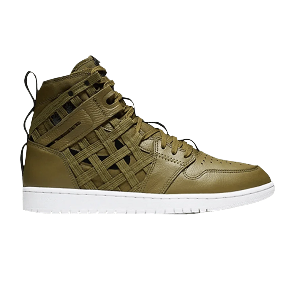 Krossovki-Air-Jordan-1-High-Cargo-Olive-Flak