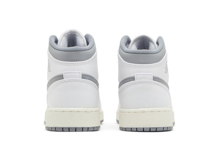 Кроссовки Air Jordan 1 Mid GS 'Neutral Grey'
