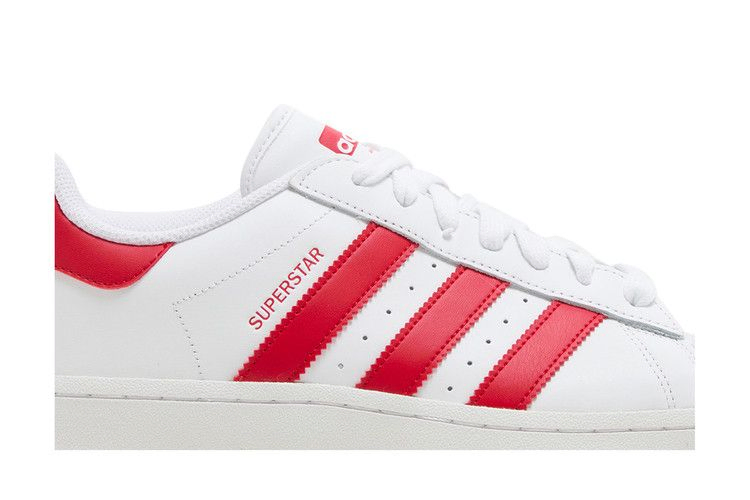 Кроссовки Adidas Superstar XLG 'White Scarlet'
