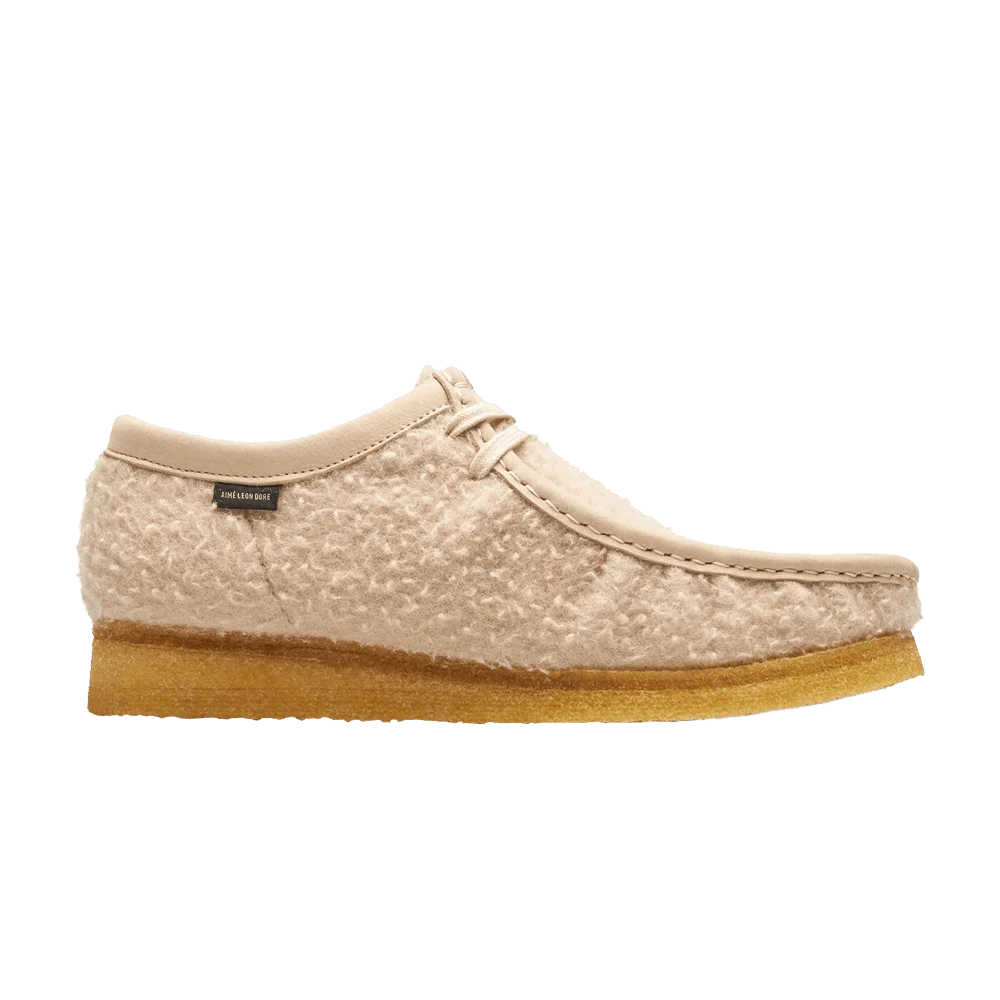 Krossovki-Clarks-Aime-Leon-Dore-x-Wallabee-Casentino-Wool-Beige