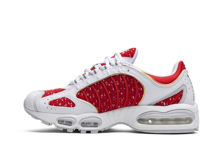 Кроссовки Supreme x Nike Air Max Tailwind 4 'University Red'