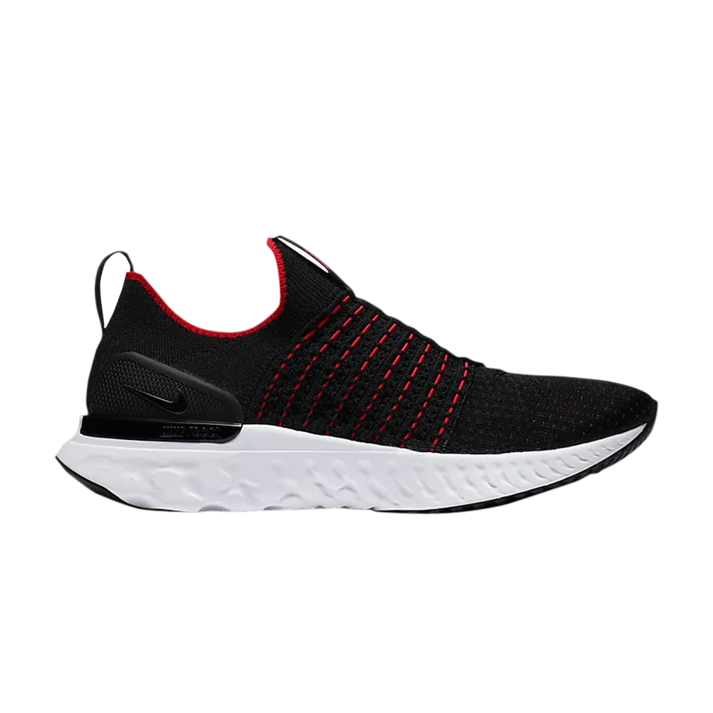 Krossovki-Nike-React-Phantom-Run-Flyknit-2-Black-University-Red