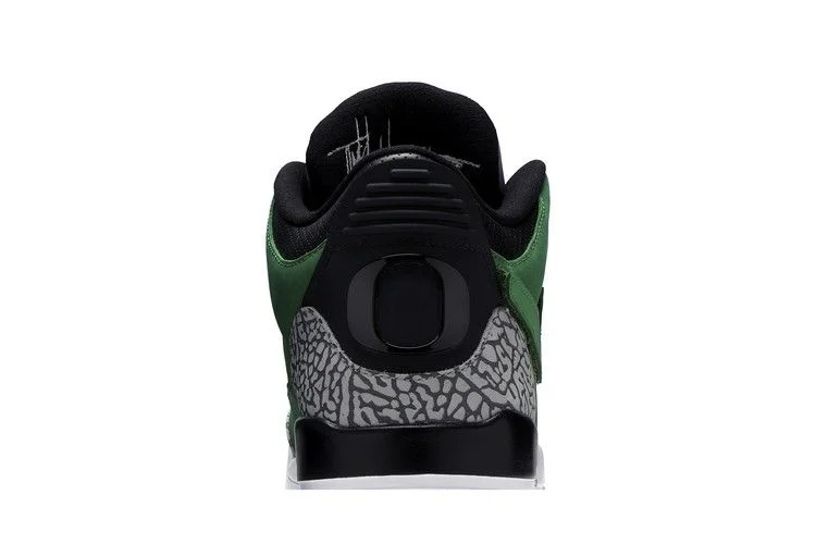 Кроссовки Air Jordan 3 Retro 'Tinker - Oregon Ducks' PE