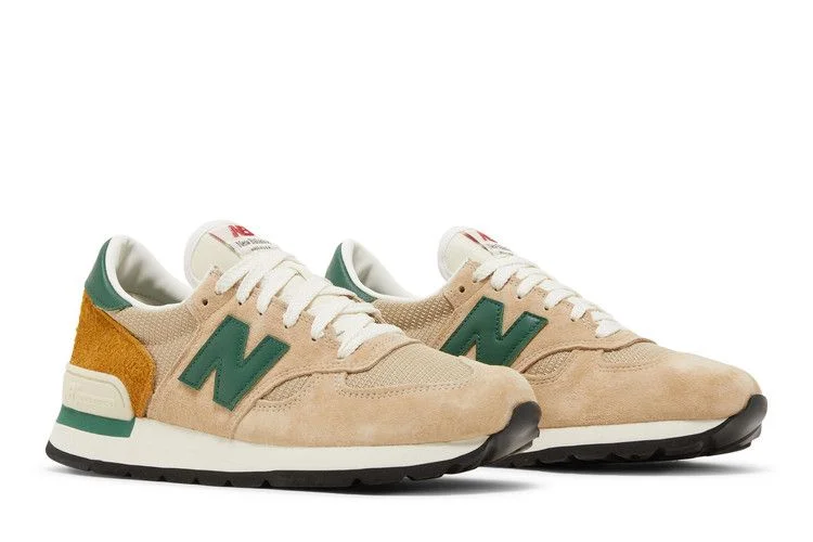 Krossovki-Teddy-Santis-x-New-Balance-990v1-Made-in-USA-Tan-Green-7