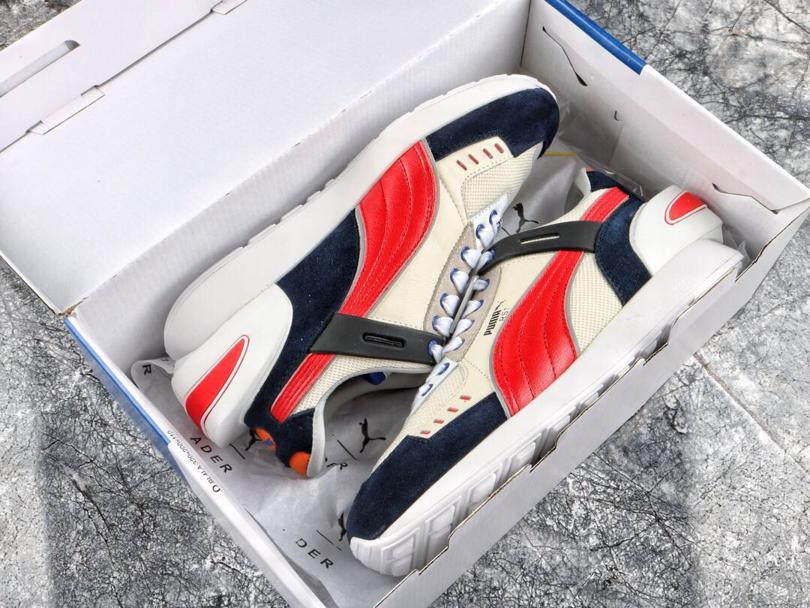 Кроссовки Ader Error x Puma RS-1 White Blue Red