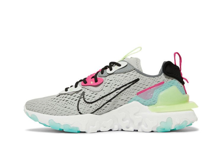 Кроссовки Nike Wmns React Vision 'Wolf Grey Pink Prime'