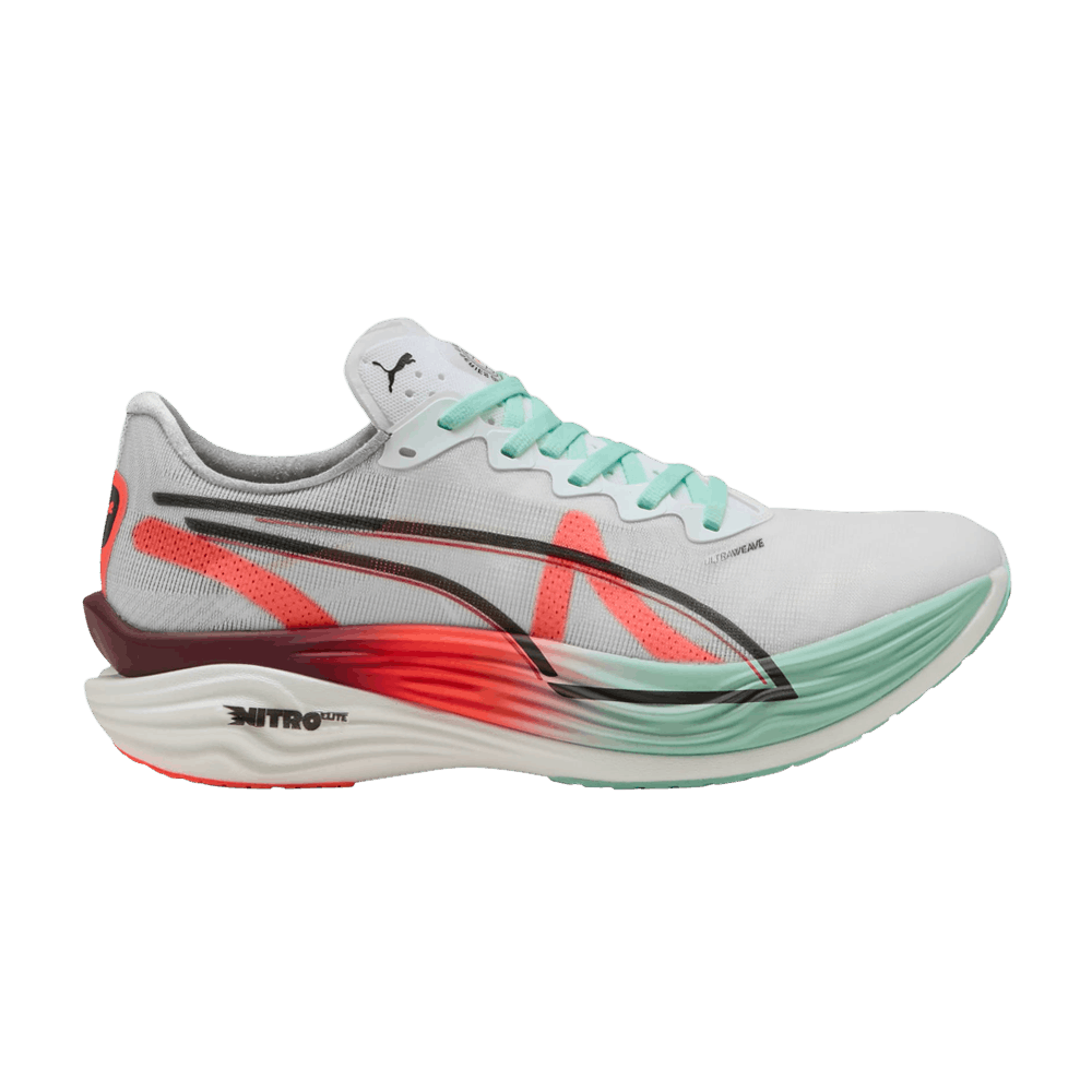 Кроссовки HYROX x Puma Wmns Deviate Nitro Elite 3 'Glowing Red Mint Melt'