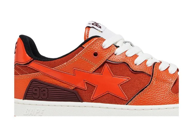 Krossovki-BAPE-Sk8-Sta-2-M1-Orange-1