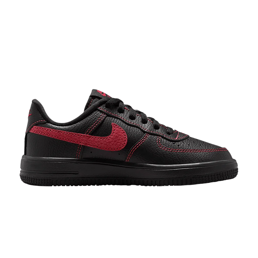Кроссовки Nike Force 1 Low LV8 3 PS 'Black University Red'