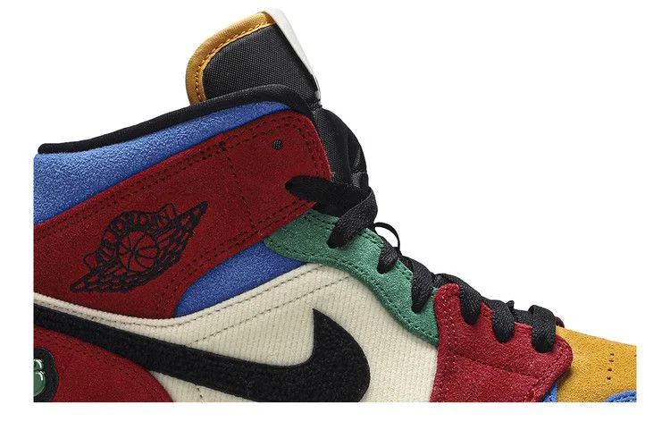 Кроссовки Blue The Great x Air Jordan 1 Mid 'Fearless'