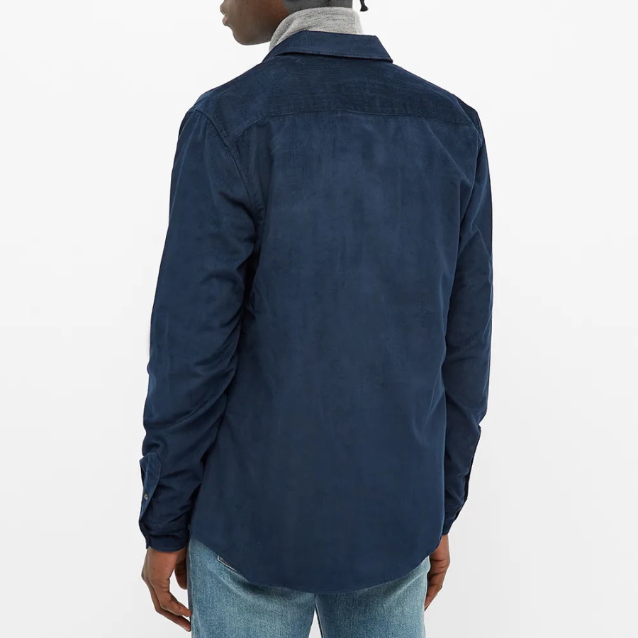 Рубашка A.P.C. Serge Shirt Navy Blue