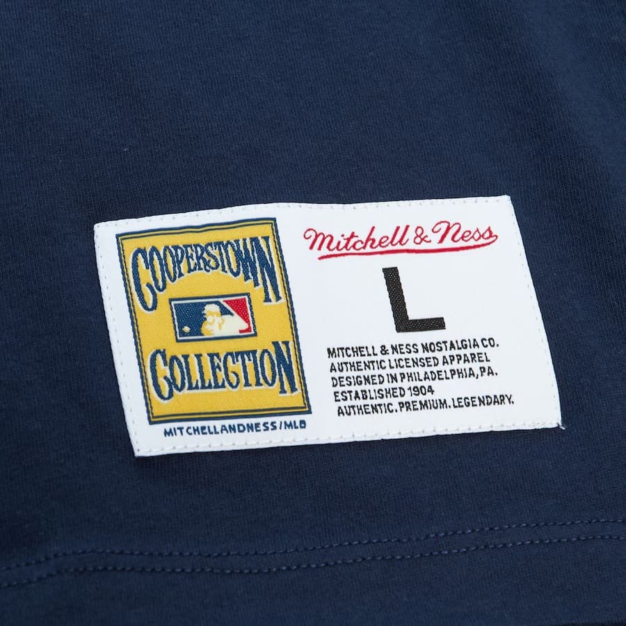 Футболка Mitchell & Ness Navy Boston Red Sox Color Blocked T-Shirt