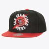 Mitchell-Ness-Black-San-Francisco-49ers-Circle-Splash-Snapback-Hat-100x100