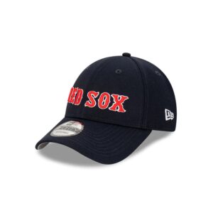 New-Era-Boston-Red-Sox-9FORTY-Black-MLB-Snapback-Hat-300x300