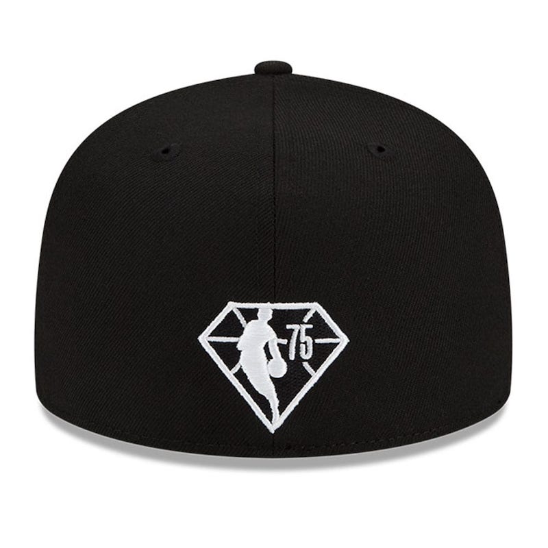 Mens-New-Era-BlackWhite-Philadelphia-76ers-202122-City-Edition-Official-59FIFTY-Fitted-Hat-2